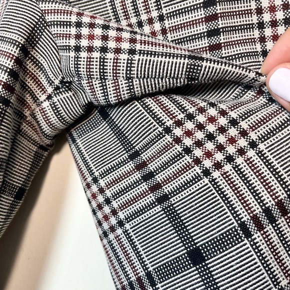 H&M | Wide Leg Plaid Trousers - Picture 8 of 16